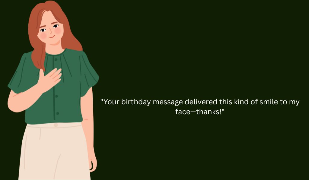Birthday Thank You Message Templates through Category