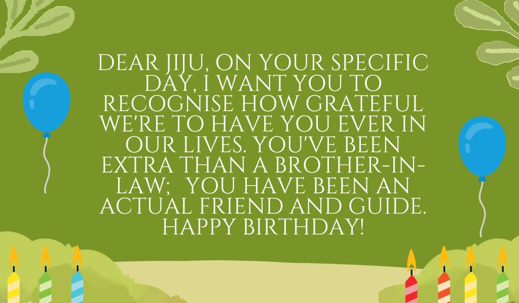 Heart-Touching Birthday Wishes for Jiju