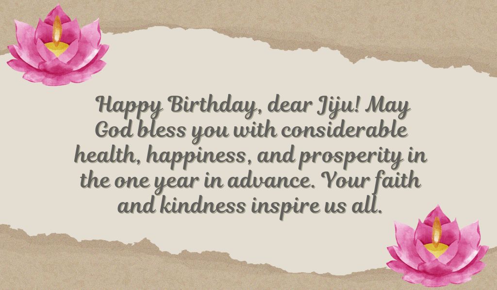 Religious & Spiritual Birthday Wishes for Jiju