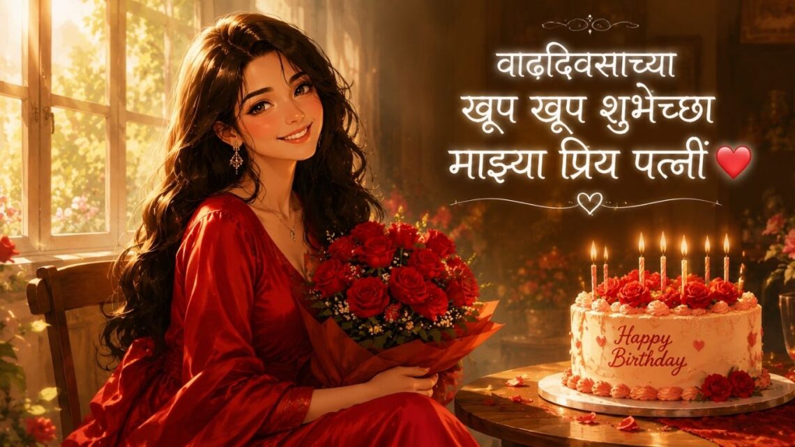 Birthday Wishes for Wife in Marathi