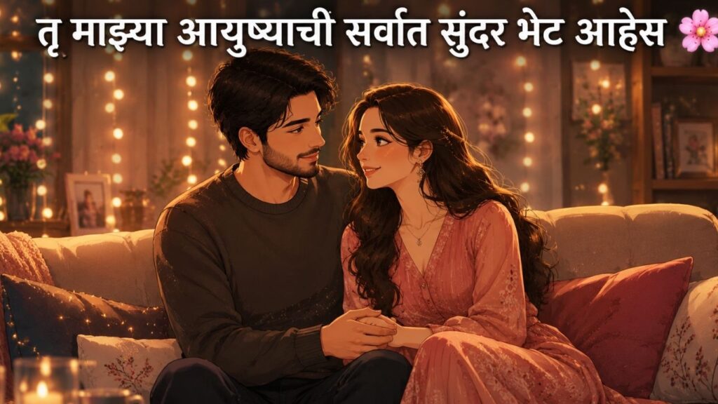 Cute Birthday Wishes for Wife in Marathi