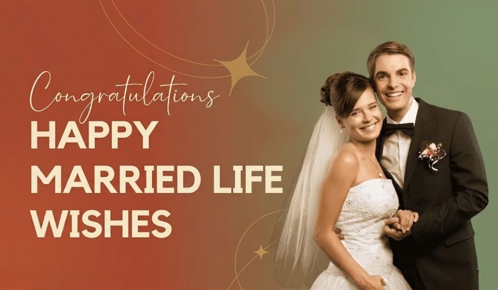 Happy Married Life Wishes