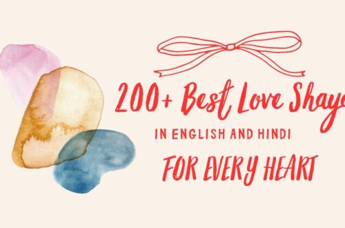 Love Shayri: 200+ Best Love Shayari in English and Hindi for Every Heart