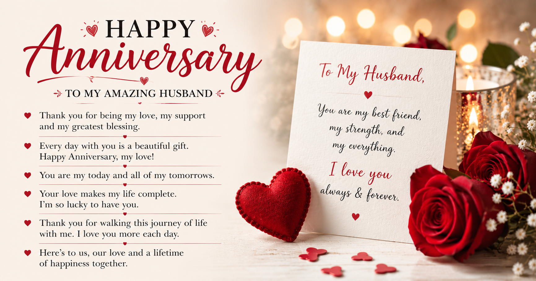 Anniversary Wishes for Husband