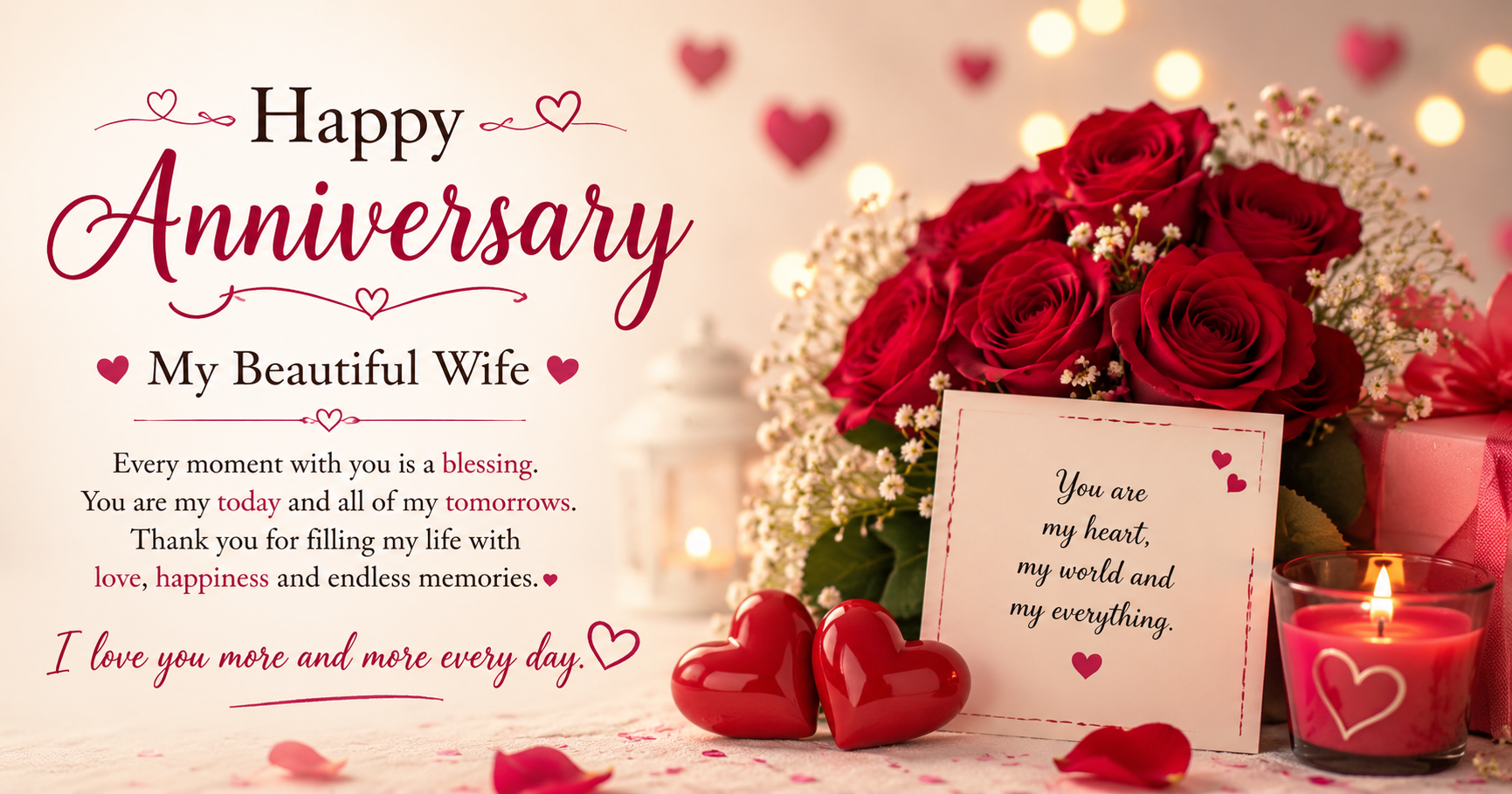 Anniversary Wishes for Wife