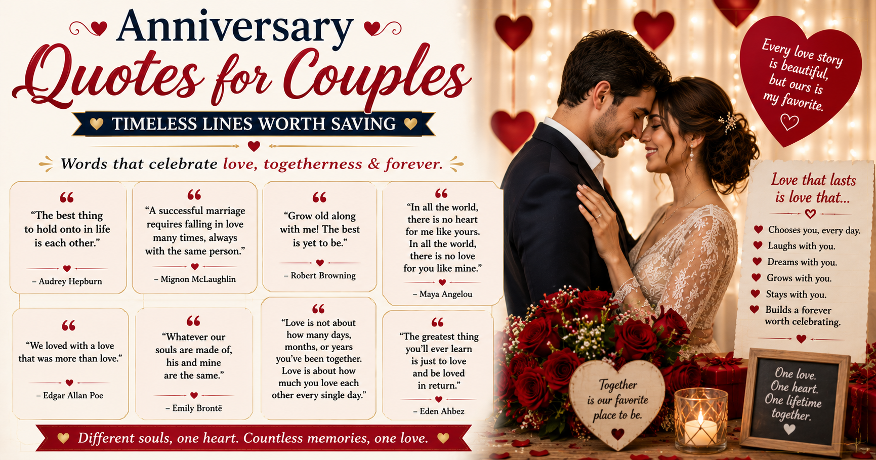 Anniversary Quotes for Couples (Timeless Lines Worth Saving)