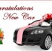Congratulations on your new car