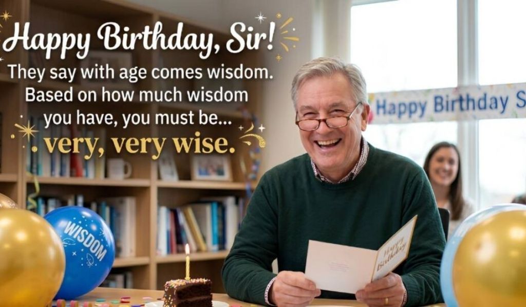 Funny birthday wishes for sir