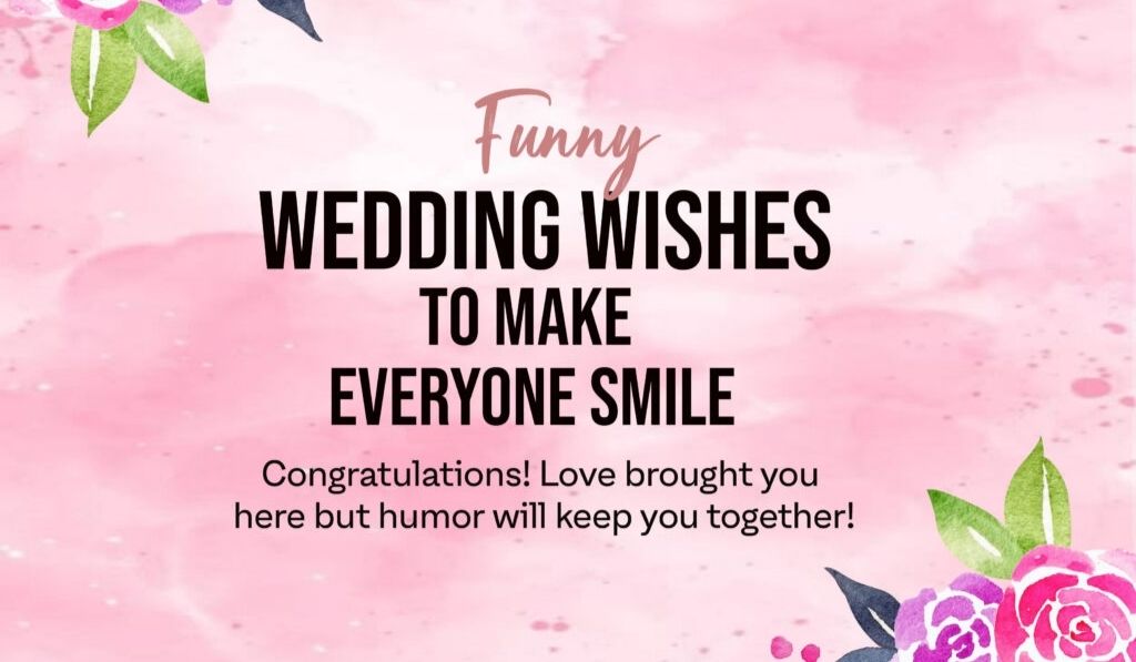 Funny marriage wishes (that actually land)