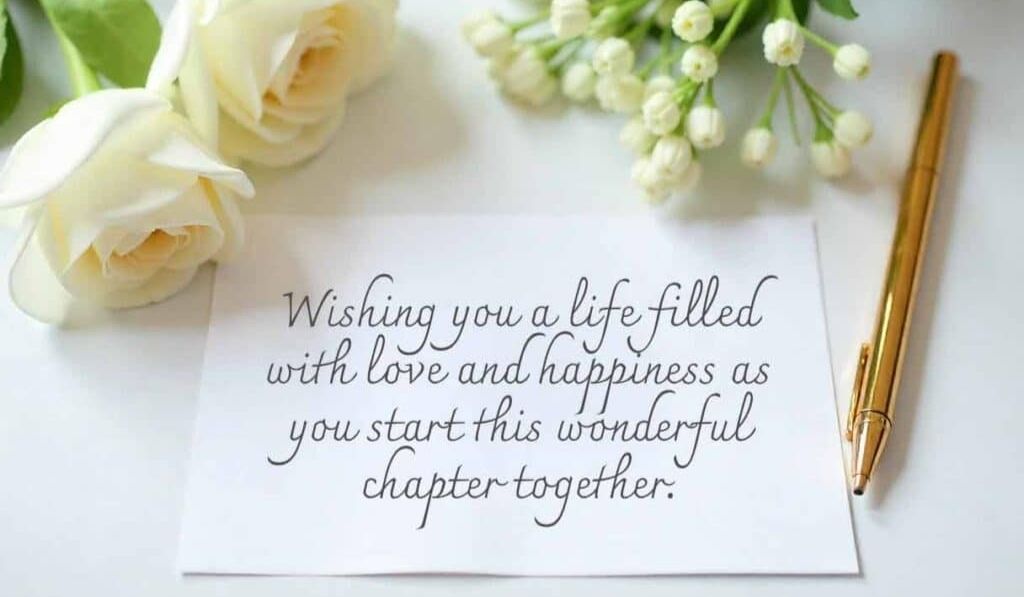 Marriage wishes for a coworker or colleague