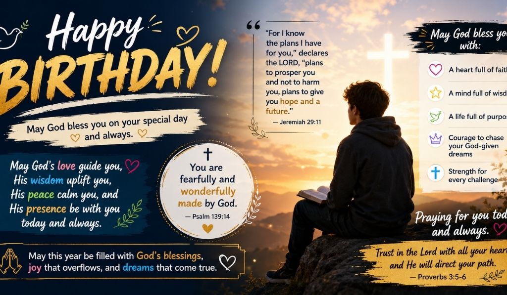 Religious & Spiritual Birthday Wishes 🙏