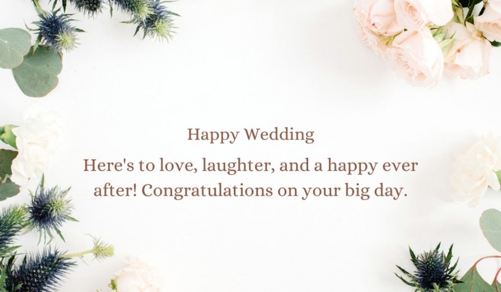 Short marriage wishes that pack a real punch
