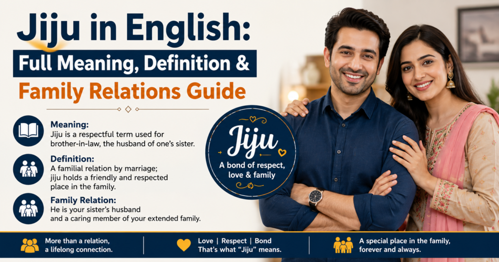 Jiju in English: Full Meaning, Definition & Family Relations Guide