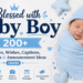 Blessed with Baby Boy: 200+ Quotes, Wishes, Captions, Messages & Announcement Ideas (2026)
