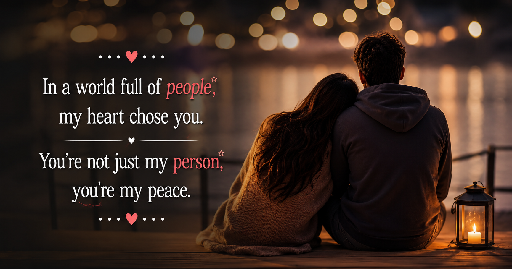 2 Line Couple Shayari in English – Short & Deep 💫