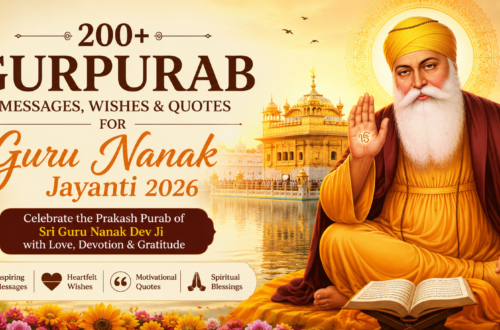 🪔 200+ Gurpurab Messages, Wishes & Quotes for Guru Nanak Jayanti 2026