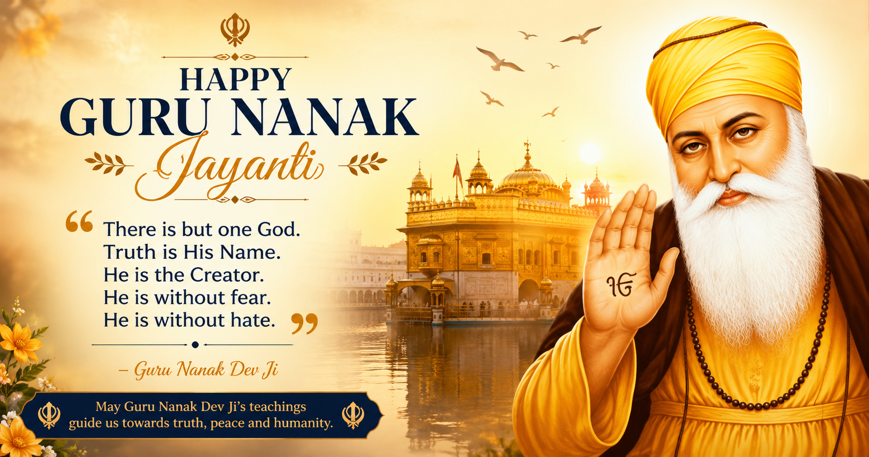 ๐ Heartfelt Gurpurab Wishes for Family and Friends