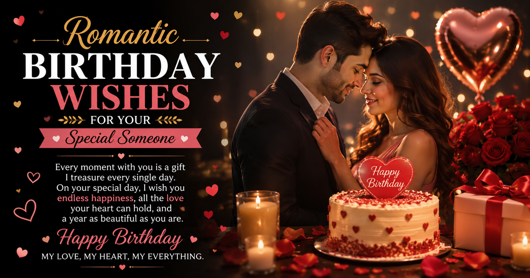 Romantic Birthday Wishes for Your Special Someone