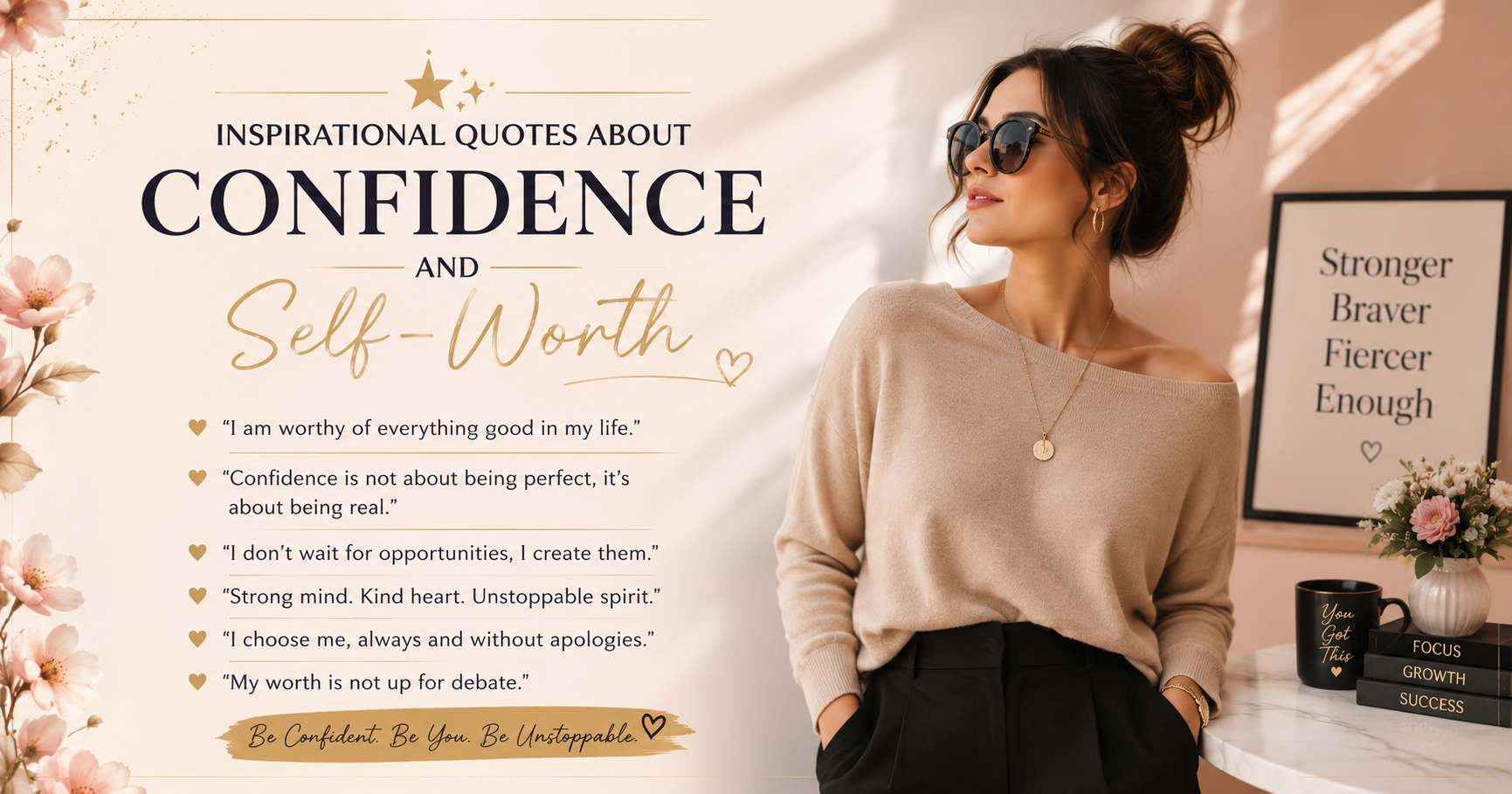 💫 Inspirational Quotes About Confidence and Self-Worth