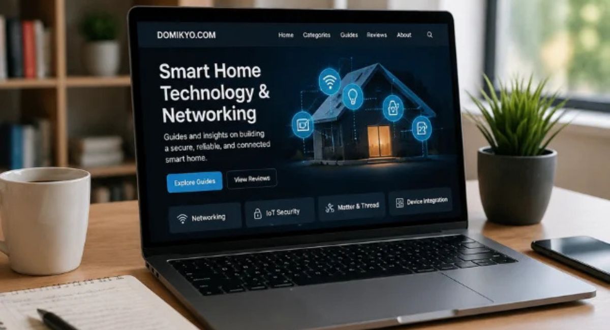 Domikyo.com: A Complete Guide to Smart Home Technology, Digital Connectivity, IoT, and Modern Living