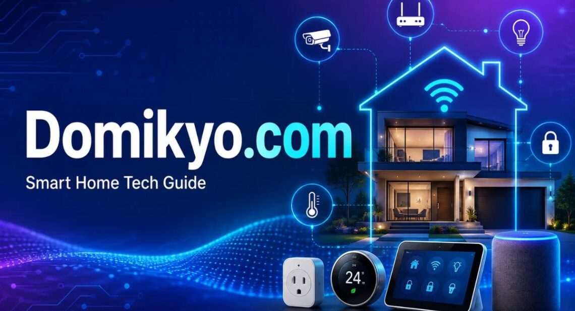 Domikyo.com: A Complete Guide to Smart Home Technology, Digital Connectivity, IoT, and Modern Living