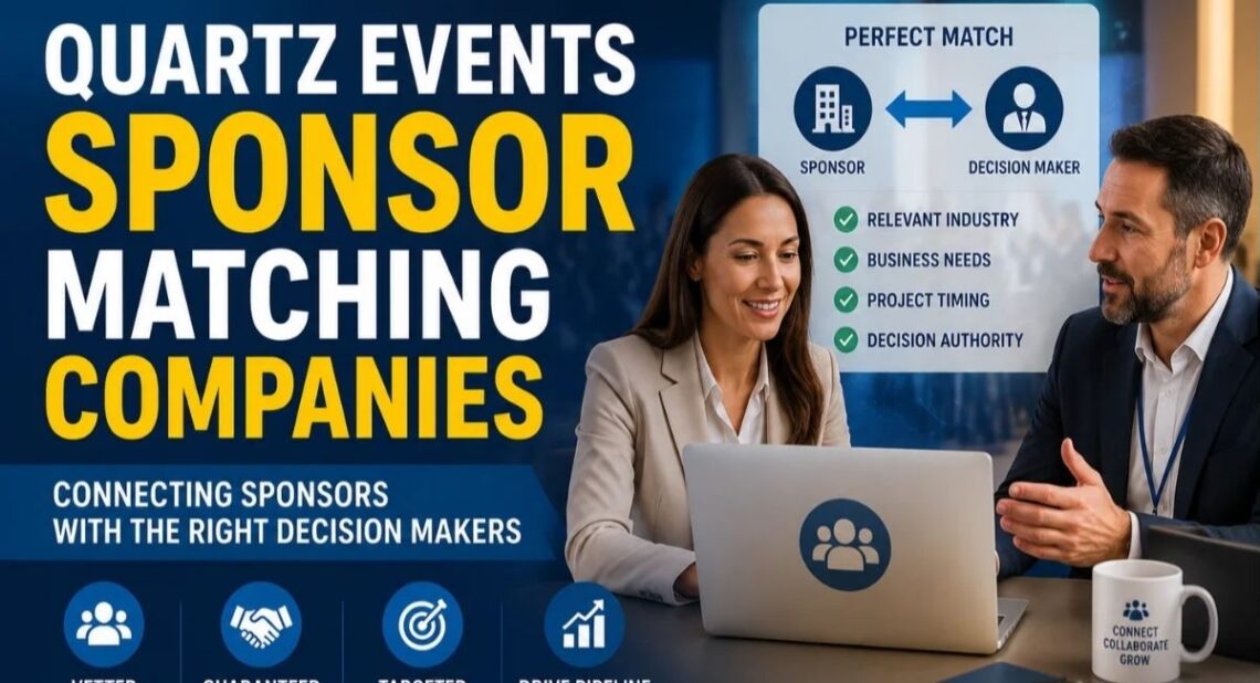 Quartz Events Sponsor Matching Companies: Complete Guide to B2B Event Sponsorship and Executive Matchmaking