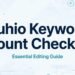 Zuhio Keyword Count Checker: Complete Guide to Keyword Counting and SEO Content Optimization