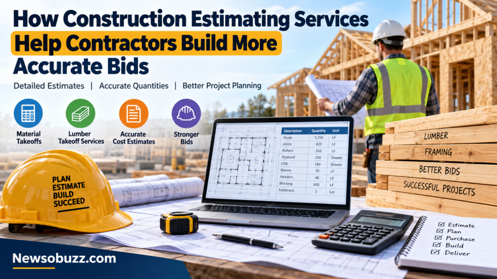 How Construction Estimating Services Help Contractors Build More Accurate Bids