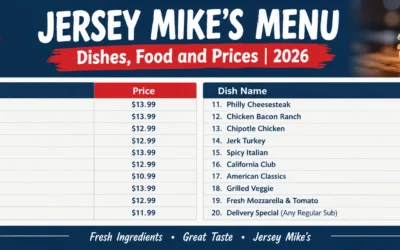 Jersey Mike’s Menu 2026: Prices, Subs, Sizes, Bowls, Drinks, and Best Items to Order