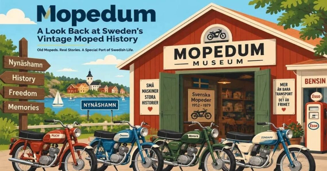 Mopedum: Exploring Sweden’s Vintage Moped History, Nostalgia, and Classic Two-Wheel Culture