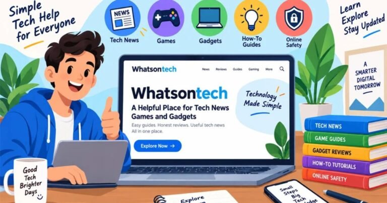 WhatsonTech: A Complete Guide to Technology News, Gadgets, Gaming, and Digital Trends