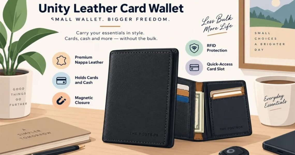 Unity Leather Card Wallet: Features, Design, Benefits, and Buying Guide