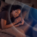soundcore SleepLab sunrise alarm clock supports sleep beside the bed at night